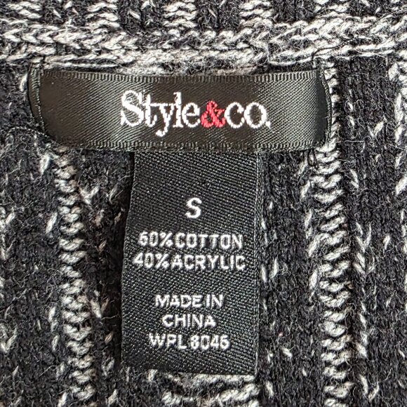 Style & Co. Longline Sleeveless Cardigan Vest - Picture 7 of 8